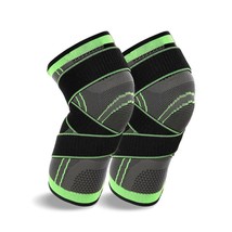 Sports Knee Support Brace Fitness Sports Gym Pressurized Compression Sleeve - $12.99+