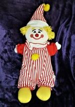 Clown Doll Stuffed Stuart Industries Vintage 1981 Ringmaster Rascals Cir... - $34.64