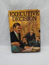 Executive Decision The Business Management Game 3M Bookshelf Game Complete - $19.80