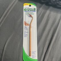 Vintage Gold Tone Dental Gum Stimulator #600, Sunstar SEALED - $9.89