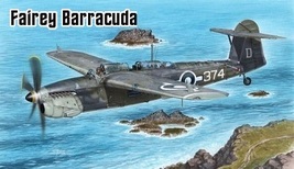 Vintage Warplane Fairey Barracuda Magnet #01 - £78.63 GBP