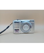 Nikon COOLPIX L27 16.1MP Digital Camera - Silver Turns On Doesn&#39;t Finish... - $15.19