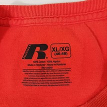 Russell Florida Gators Baseball Men's Orange Cotton Short Sleeve T-Shirt Size XL image 3