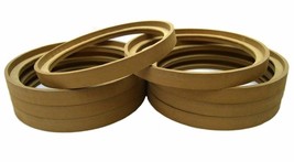 8 Pcs 8&quot; inch MDF Wood Speaker Rings Subwoofer Mounting Spacer Recessed ... - £59.55 GBP