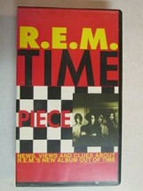 R.E.M. TIMEPIECE &#39;OUT OF TIME&#39; ALBUM 1991 PROMO VHS CLAMSHELL NTSC VIDEO... - $9.89