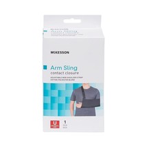 McKesson Arm Sling Shoulder Strap Adjustable Strap Cotton/Polyester Blac... - $17.46