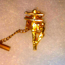 Gold Lapel pin or tie pin - $15.84