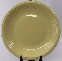 Gibson Everyday Designs Solid Pale Yellow Salad Dinner Plate 11&quot; Excellent  - £7.82 GBP