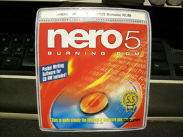 Nero Burning Rom V5 Ahead Software Great Condition - $26.99