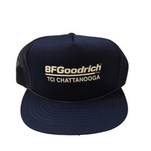  BF Goodrich Tires TCI Chattanooga TN Mesh Trucker Snapback Hat Cap Navy  - £11.99 GBP