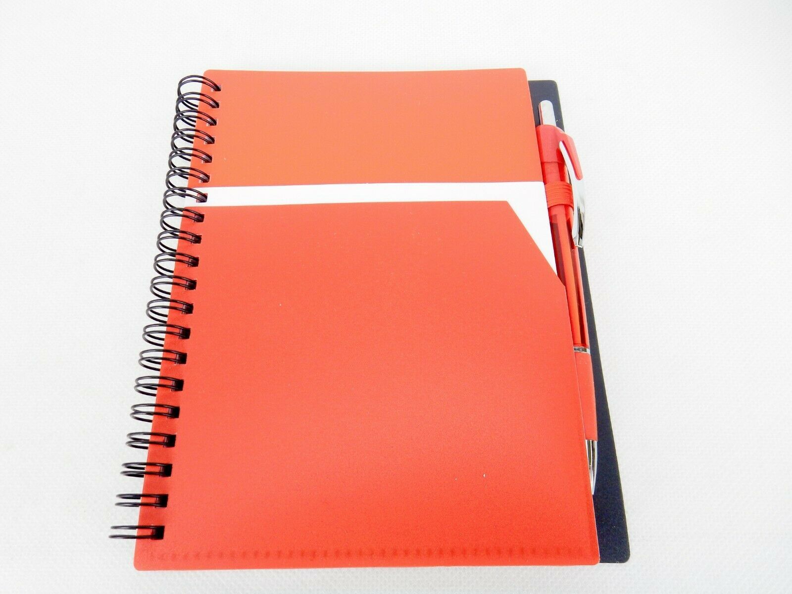 &quot;The Ridge&quot; Pocket Notebook, 80pp, Spiral Ring Bound, Red Cover &amp; Pen, #... - $6.81