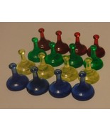 Sorry Game Pawn Tokens 4 colors lot of 16 - $4.99