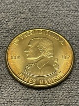 James Madison 4th President Coin Medal Token KG USA Presidential Election - $9.89