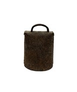 Vintage Metal Goat Calf Cow Bell Primitive Hand Forged and Riveted 4 x 2... - £42.82 GBP