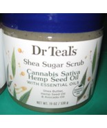 Dr. Teal&#39;s Shea Sugar Scrub Hemp Seed Oil with Essential Oils 19 - £15.10 GBP