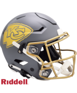 Kansas City Chiefs Helmet Riddell Authentic Full Size SpeedFlex Style Sl... - $14,061.43 MXN
