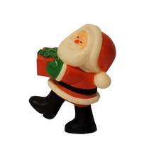 Hallmark Christmas Merry Miniatures Santa Claus with Present Gift 1980 #1395  - £7.98 GBP