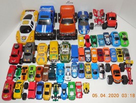 Lot of 50 Different CARS Pretend play Plastic Diecast Pullback - £55.02 GBP