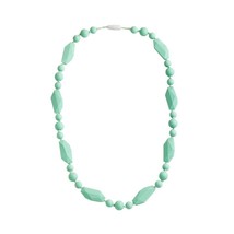 NIBBLING Baby Teething Necklace Silicone Lightweight Accessory Green Len... - £28.64 GBP