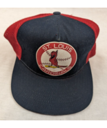 St Louis Cardinals Hat Cap Trucker Mesh Blue/Red American Needle MLB Coo... - £11.85 GBP