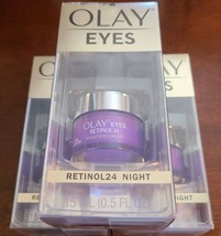 3 Olay Eyes Retinol24 Night Eye Cream - 0.5 fl oz (i11) - £32.77 GBP