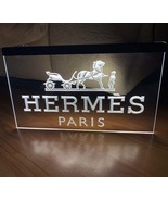 Hermes Paris Led Neon Sign Hang Wall Home Decor, Room, Shop, Craft Art G... - £20.77 GBP+