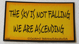 The Sky Is Not Falling We Are Ascending 1695 Magnetic Graffiti Fridge ma... - $8.74