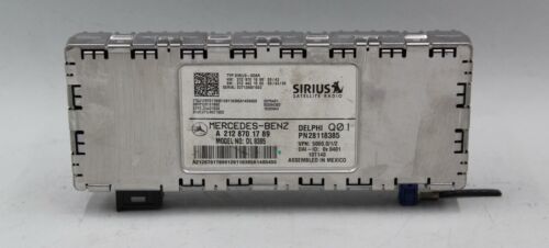 10 11 12 13 MERCEDES E350 E550 SIRIUS SATELLITE RADIO CONTROL MODULE OEM - $35.99