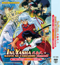 Dvd Anime Inuyasha + Yashahime VOL.1-241 End + 4 Movie + Sp Eng Dub + Free Ship - £69.17 GBP
