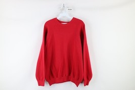 Vintage 90s Streetwear Mens Size Medium Faded Blank Crewneck Sweatshirt ... - $646.39 MXN