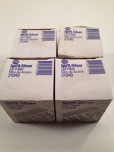(4) NAPA Silver 21040 Oil Filters - £23.50 GBP