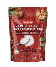 HEB zero calorie monk fruit blend pouch 16 oz. lot of 2 - £42.79 GBP