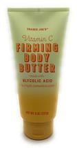 Trader Joes Vitamin C Firming Body Butter with Glycolic Acid 8 oz (Pack... - $14.69
