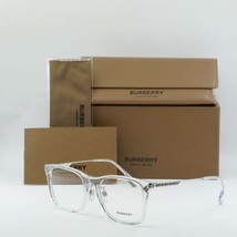 BURBERRY BE2343F 3024 Transparent Eyeglasses New Authentic - £97.99 GBP