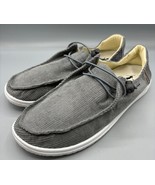 Corkys Kayak Shoes Womens Sz 10 Grey Corduroy Slip On Lightweight - $18.19
