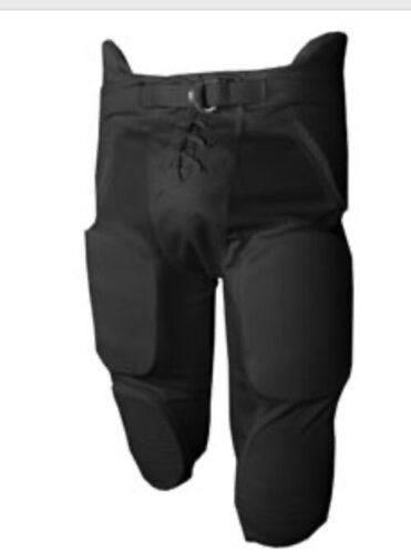 All-Star FBP1AP Adult Medium Black Integrated All N One football pant-NE... - $36.51