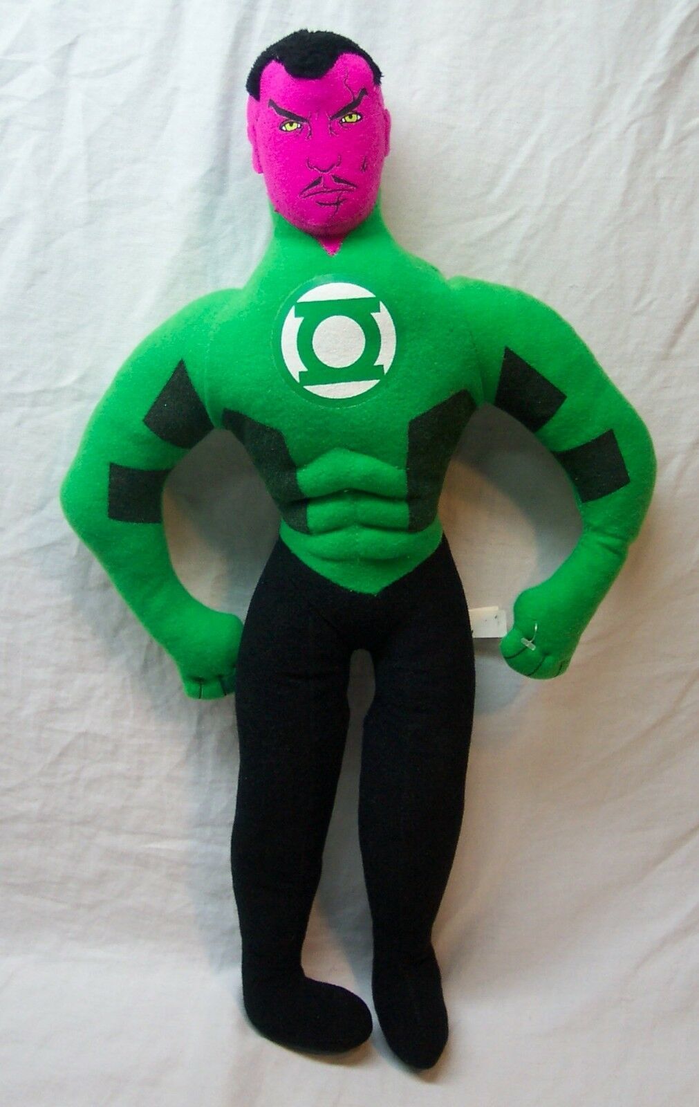 DC Comics Green Lantern SINESTRO VILLIAN CHARACTER 19" Plush STUFFED Toy - £15.55 GBP
