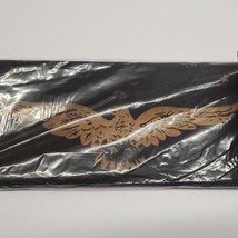 Vtg Lou Ehrlich BrassCrafters Vinylized Canvas Firewood Carrier w/ Eagle... - $48.37