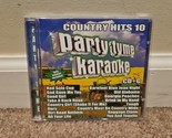 Party Tyme Karaoke - Country Hits 10 by Various Artists (CD, 2012) - $6.64