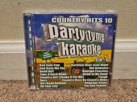 Party Tyme Karaoke - Country Hits 10 by Various Artists (CD, 2012) - £5.26 GBP