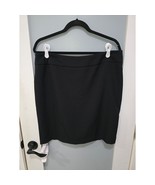 Kasper Black Pencil Skirt 12P Petite Work Office Career Classic Lined - $28.00