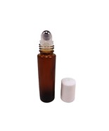 Perfume Studio® Amber Glass Metal Roller Bottle for Essential Oils with ... - €5,54 EUR