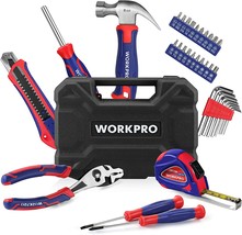 35-Piece Tools Set, General Household Tool Kit with Storage Toolbox, Basic Tool  - £39.16 GBP