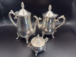 International Silver Co. Silverplated Tea & Coffee Set – Ornate Fee - $611.37 MXN International Silver Co. Silverplated Tea & Coffee Set – Ornate Fee - $611.37 MXN