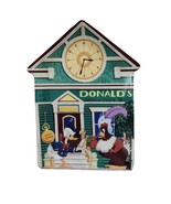 Donald&#39; Watch &amp; Clock Shop #3637B Mickeys Village Disney Bradford Exchan... - €12,82 EUR