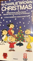 A Charlie Brown Christmas Vol. 2 VHS HiTops Video 1990 snoopy peanuts woodstock - £6.13 GBP