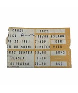 AMERICA AUG 22, 1981 TOUR CONCERT TICKET STUB NEW JERSEY ARTS CENTER - $20.00