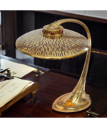 Collector&#39;s Item Orig. Art Deco Desk Lamp &quot;NYMPHENBURG&quot; 1910 Brass Lamp - $2,187.29