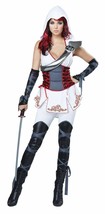 Sexy Ninja Adult Womans Large 10 - 12 Halloween Costume - £50.63 GBP