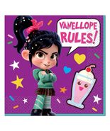 Wreck it Ralph Breaks The Internet Small Dessert Napkins 16 Per Package New - $133.77 MXN